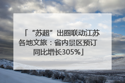 “苏超”出圈联动江苏各地文旅：省内景区预订同比增长305%