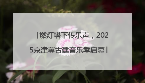 燃灯塔下传乐声，2025京津冀古建音乐季启幕