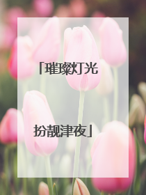 璀璨灯光 扮靓津夜