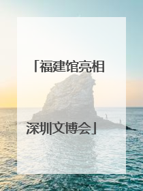福建馆亮相深圳文博会