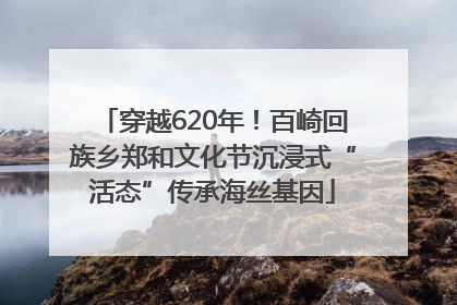 穿越620年！百崎回族乡郑和文化节沉浸式“活态”传承海丝基因