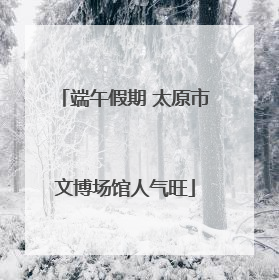 端午假期 太原市文博场馆人气旺