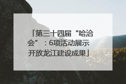 第三十四届“哈洽会”：6项活动展示开放龙江建设成果
