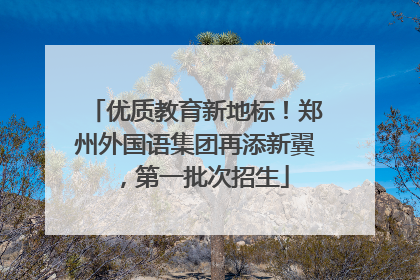 优质教育新地标！郑州外国语集团再添新翼，第一批次招生