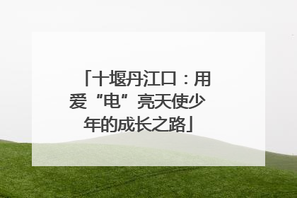 十堰丹江口：用爱“电”亮天使少年的成长之路