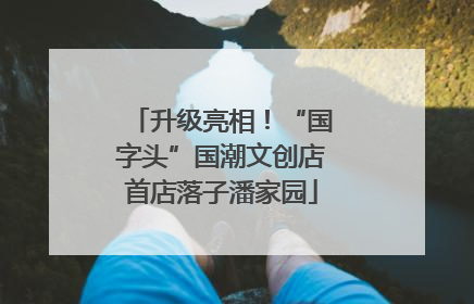 升级亮相！“国字头”国潮文创店首店落子潘家园