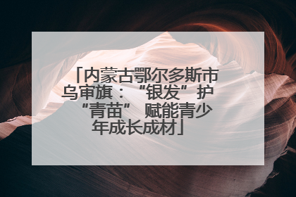 内蒙古鄂尔多斯市乌审旗：“银发”护“青苗” 赋能青少年成长成材