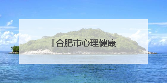合肥市心理健康研究会正式成立