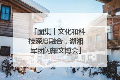 图集丨文化和科技深度融合，湖湘军团闪耀文博会
