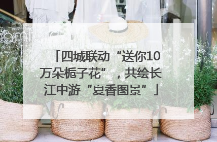 四城联动“送你10万朵栀子花”，共绘长江中游“夏香图景”