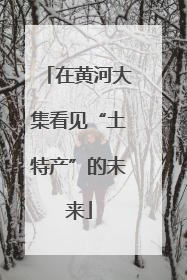 在黄河大集看见“土特产”的未来