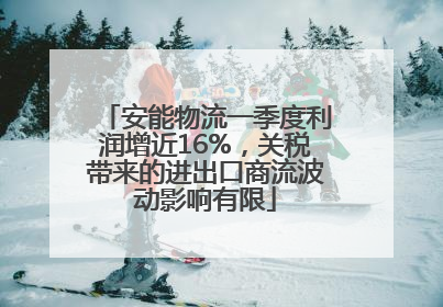 安能物流一季度利润增近16%，关税带来的进出口商流波动影响有限