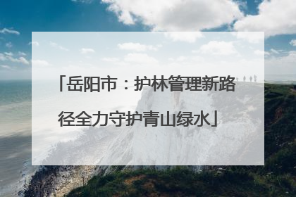 岳阳市：护林管理新路径全力守护青山绿水