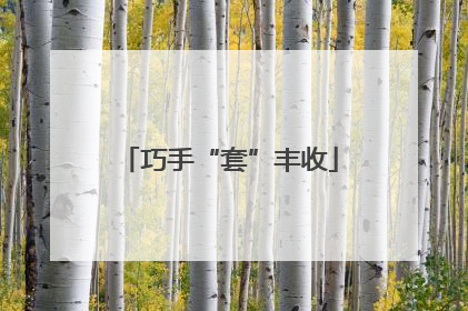 巧手“套”丰收