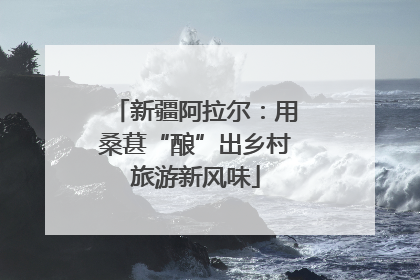 新疆阿拉尔：用桑葚“酿”出乡村旅游新风味