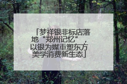梦祥银非标店落地“郑州记忆”，以银为媒重塑东方美学消费新生态