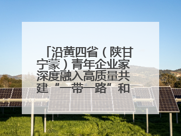 沿黄四省（陕甘宁蒙）青年企业家深度融入高质量共建“一带一路”和西部陆海新通道建设战略合作交流会在甘肃兰州召开