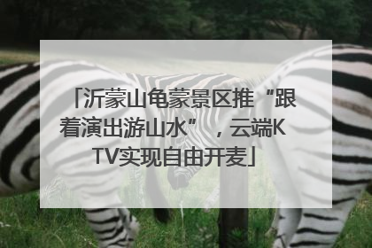 沂蒙山龟蒙景区推“跟着演出游山水”，云端KTV实现自由开麦