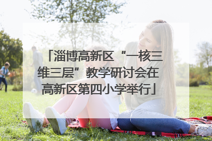淄博高新区“一核三维三层”教学研讨会在高新区第四小学举行