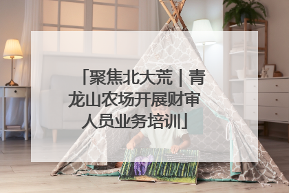 聚焦北大荒｜青龙山农场开展财审人员业务培训