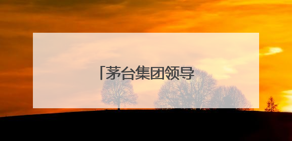 茅台集团领导层最新调整