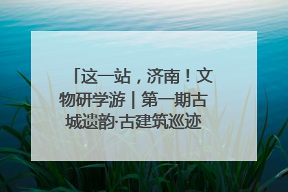这一站，济南！文物研学游｜第一期古城遗韵·古建筑巡迹之旅圆满结束
