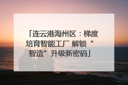 连云港海州区：梯度培育智能工厂 解锁“智造”升级新密码