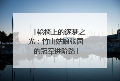 轮椅上的逐梦之光：竹山姑娘张园的冠军进阶路