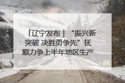 辽宁发布｜“振兴新突破 决胜勇争先”抚顺力争上半年地区生产总值增长7%左右