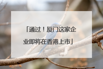 通过！厦门这家企业即将在香港上市