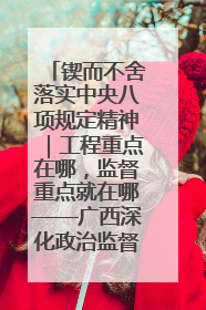 锲而不舍落实中央八项规定精神｜工程重点在哪，监督重点就在哪——广西深化政治监督护航平陆运河建设