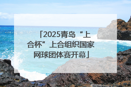 2025青岛“上合杯”上合组织国家网球团体赛开幕