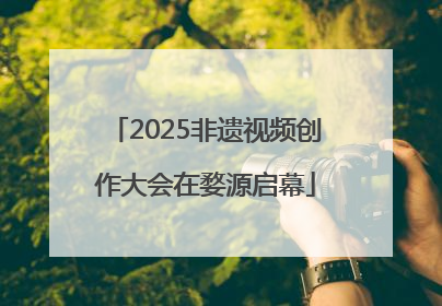 2025非遗视频创作大会在婺源启幕