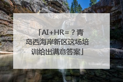 AI+HR=？青岛西海岸新区这场培训给出满意答案